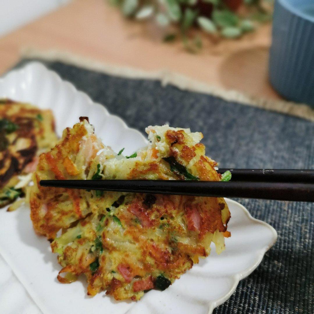 土豆胡萝卜健康早餐饼