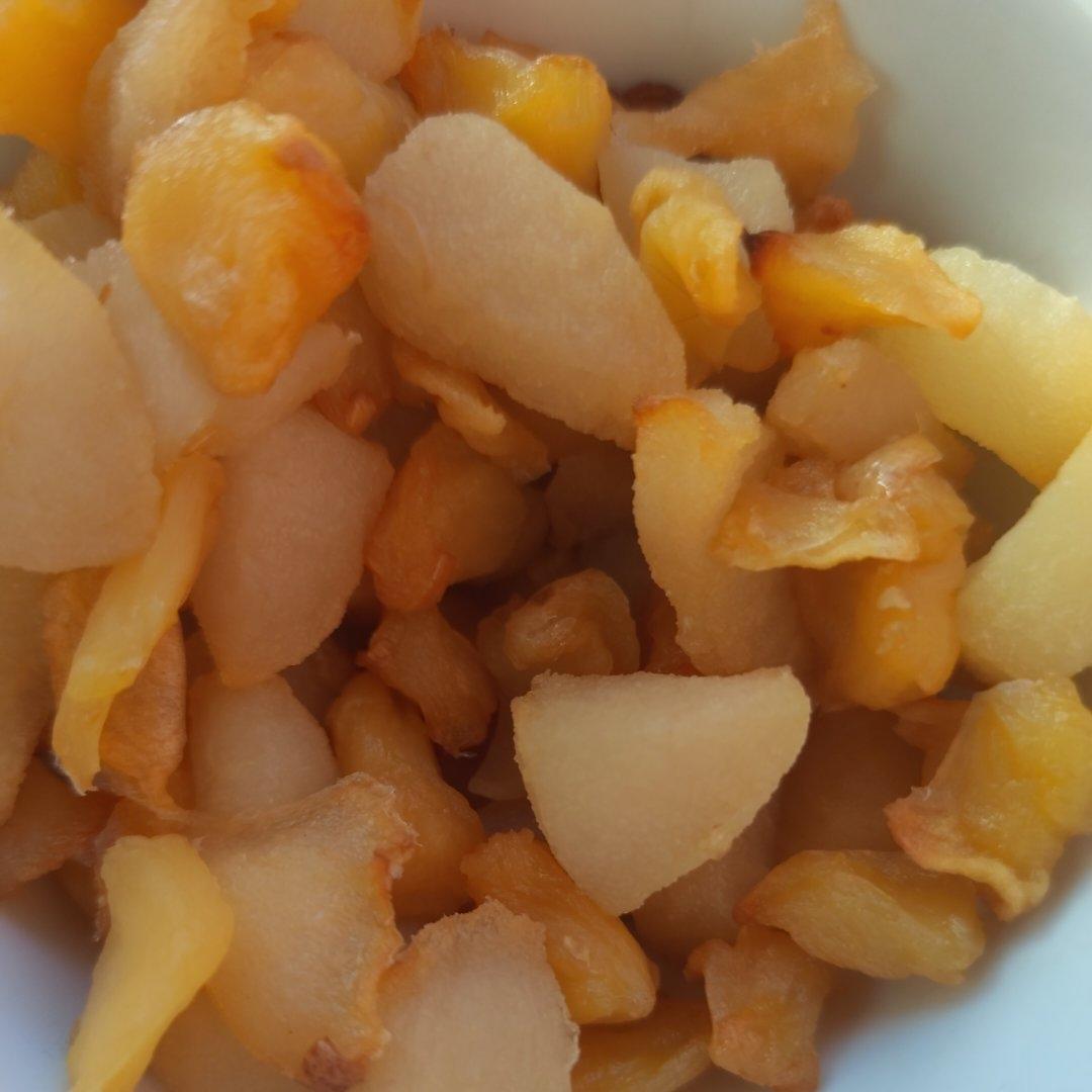 高科技空气炸锅苹果干