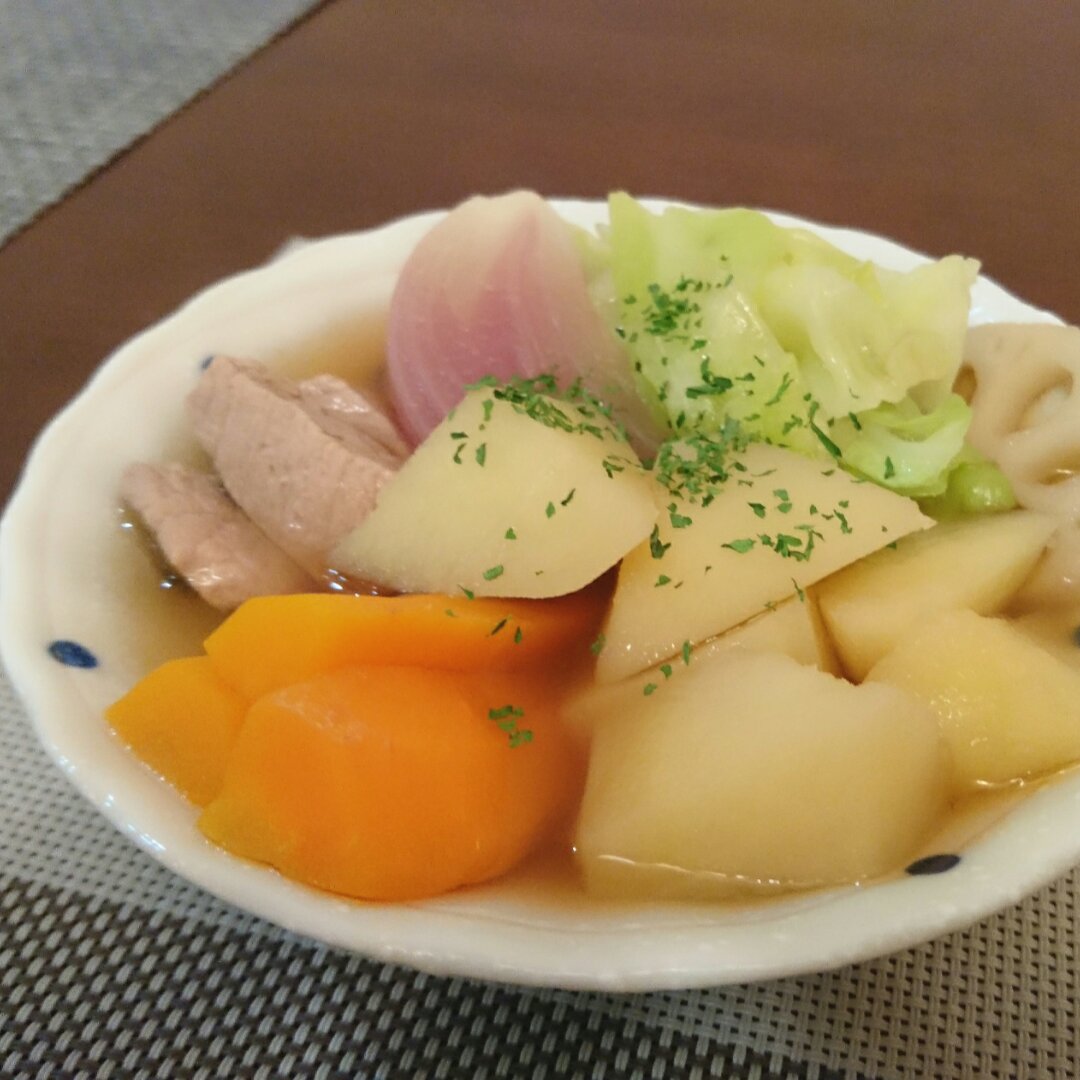 蔬菜意面浓汤