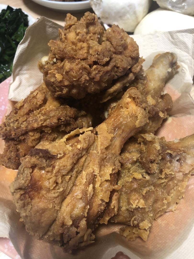 不用炸鸡粉也可以炸出酥脆炸鸡腿