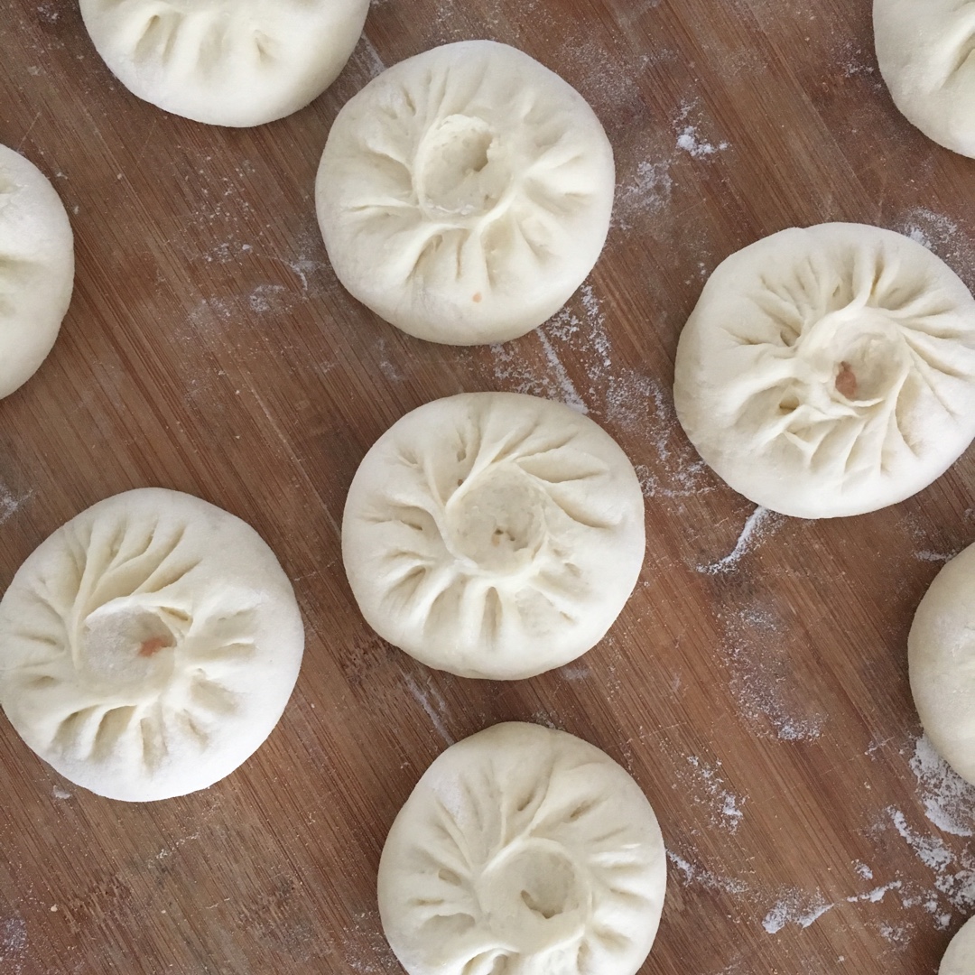 手工包子（肚脐包）