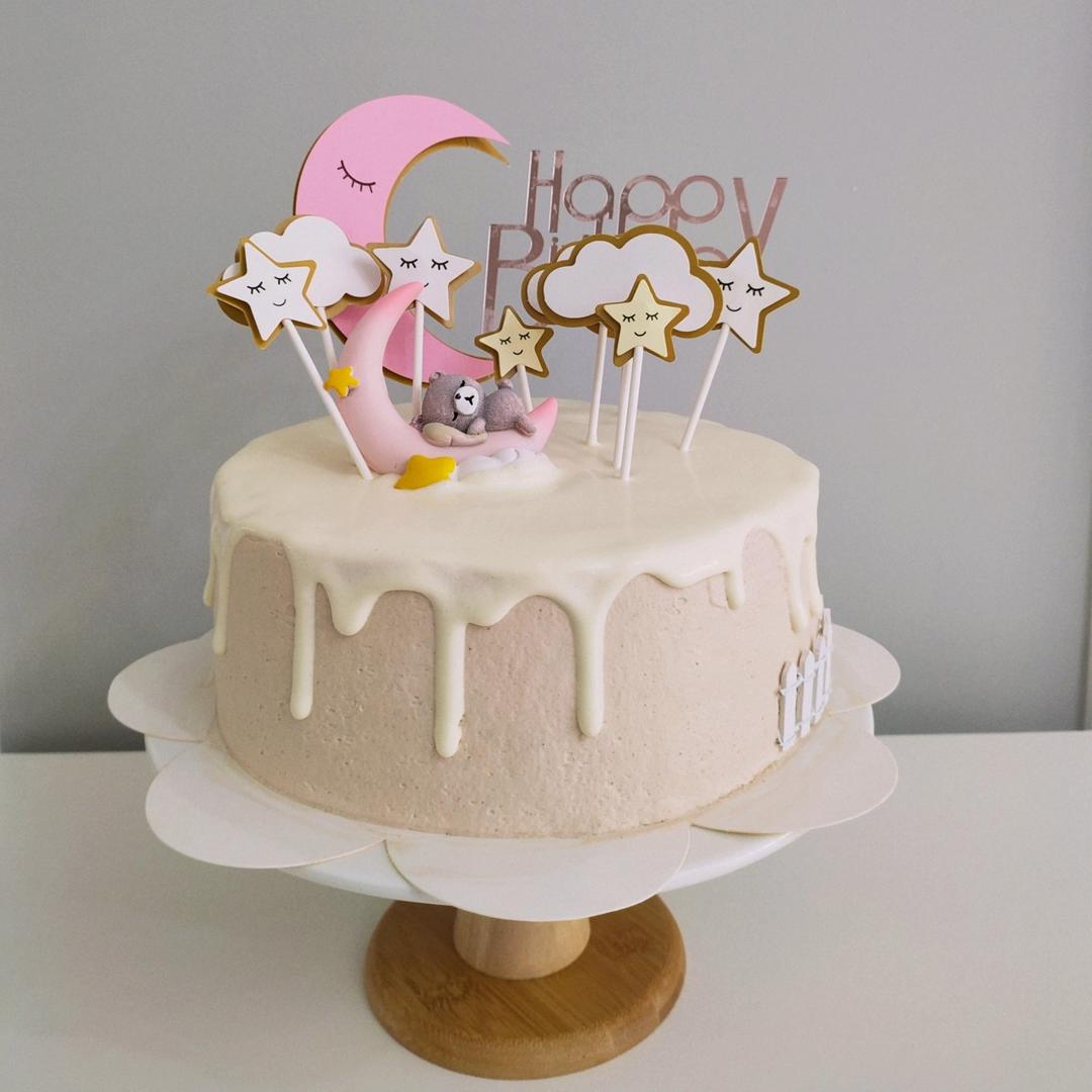 超简单的淡奶油淋面