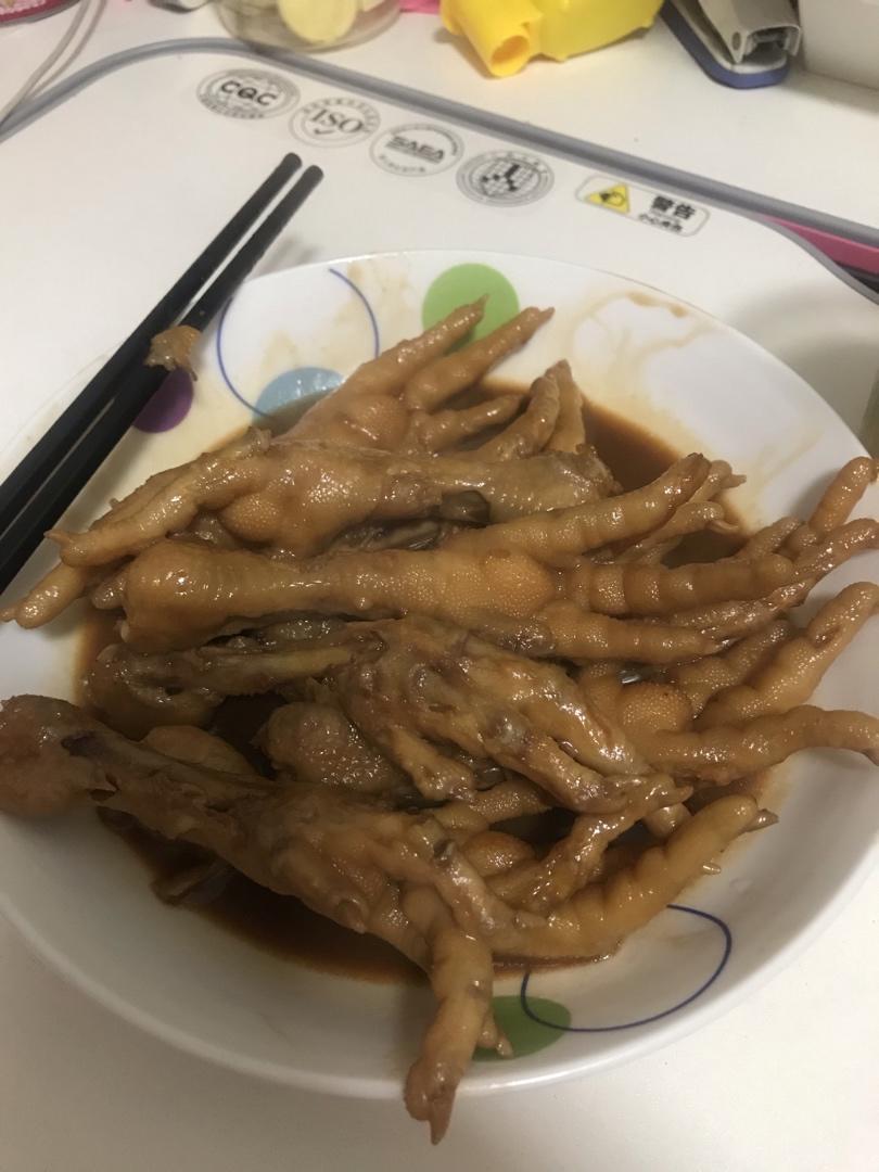 秘制红烧鸡爪
