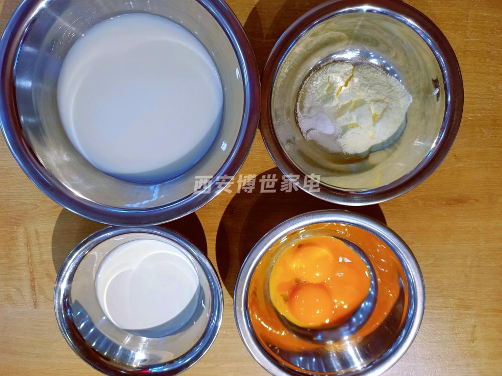 纯奶手撕吐司的做法 步骤1