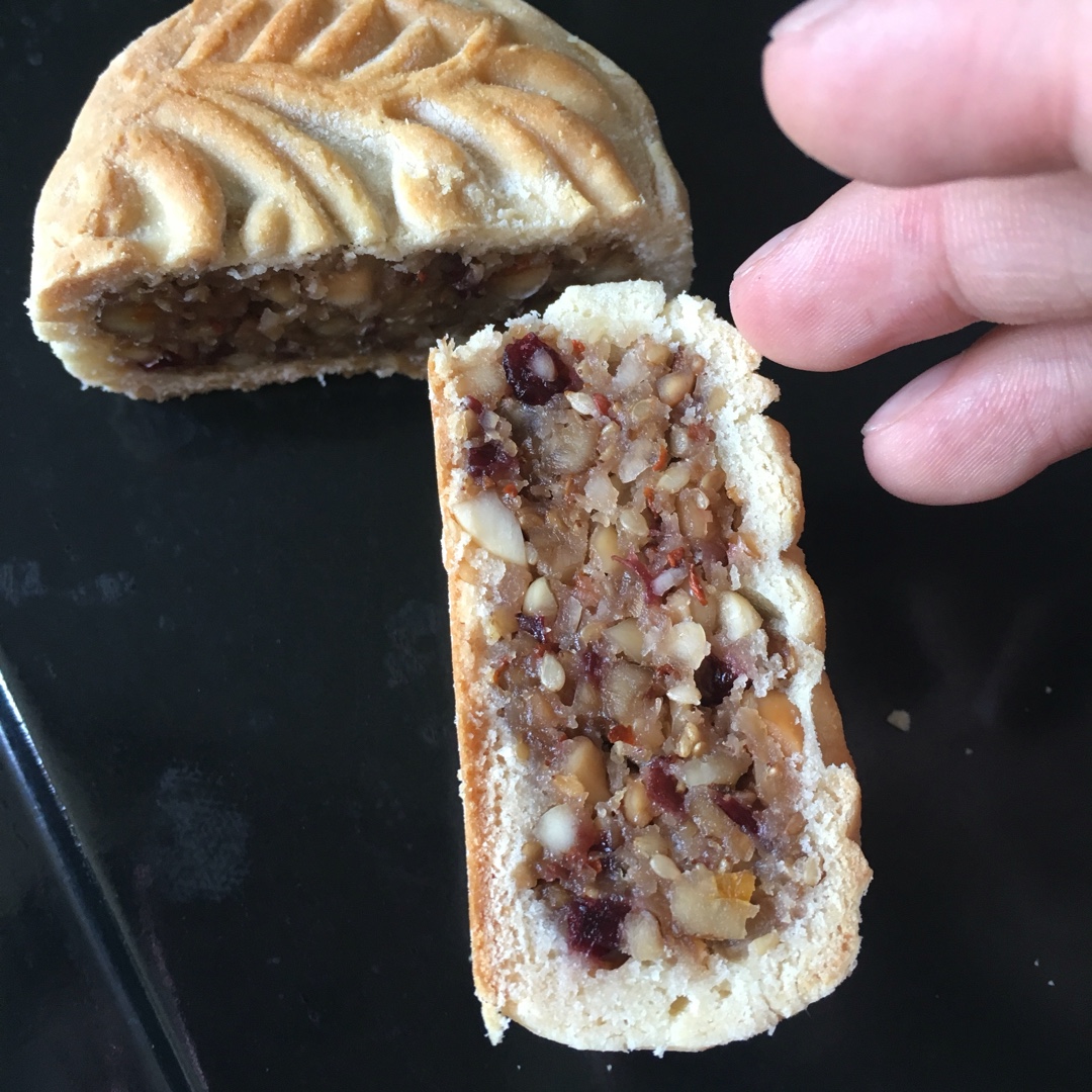 广式五仁月饼（自制五仁馅）