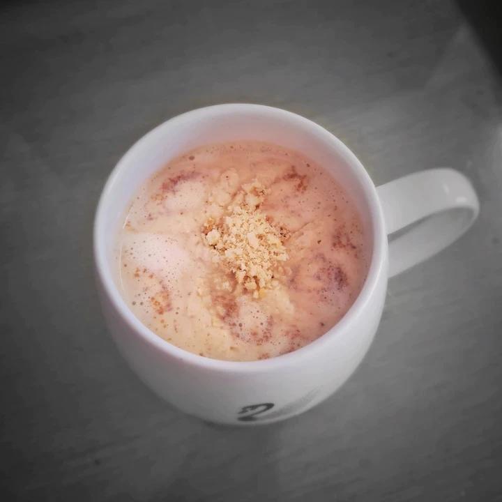 可可榛果拿铁🍫媲美星巴克的味道！超简单