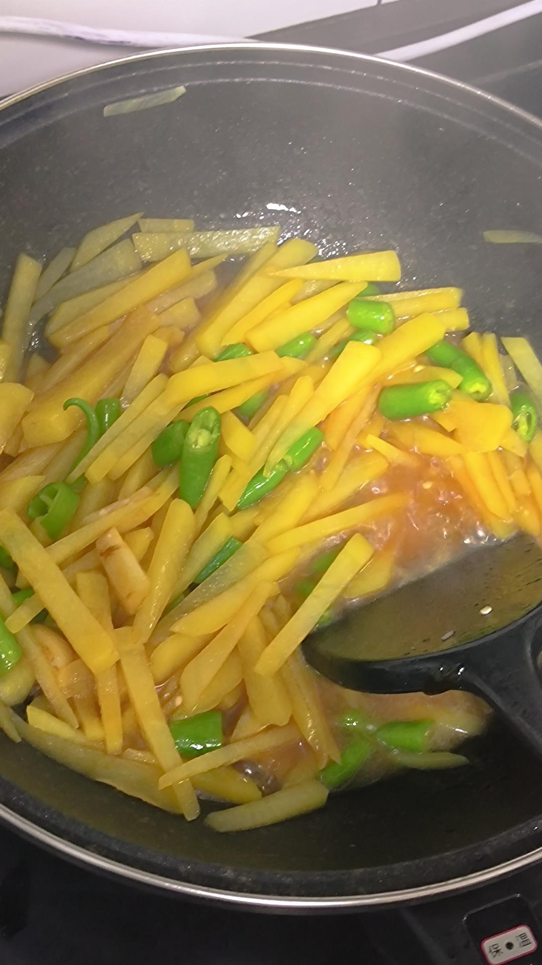 青椒土豆丝
