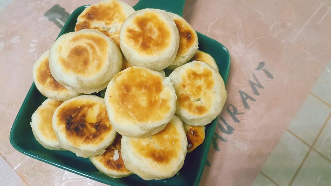 酥掉渣皮 内馅细腻 | 酥皮绿豆饼