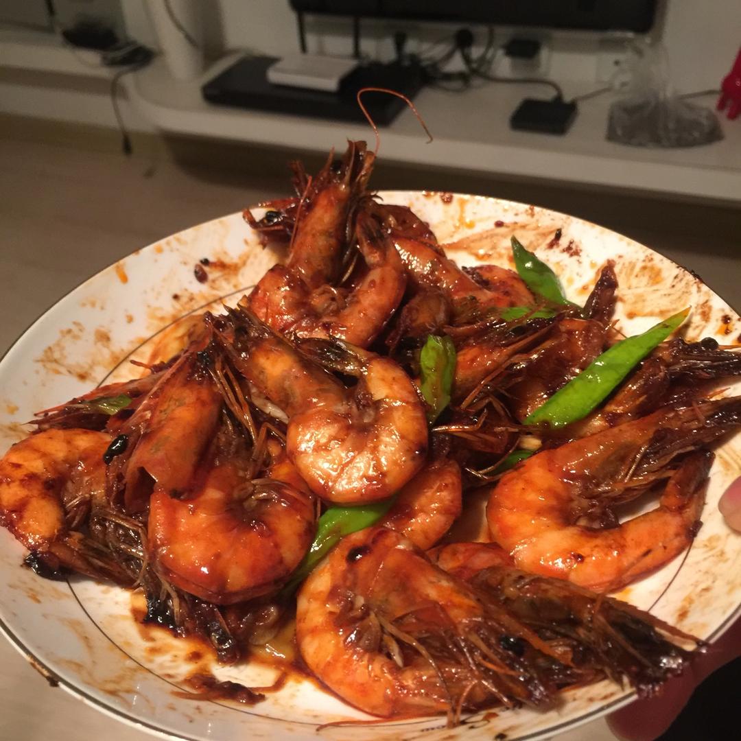 油焖大虾