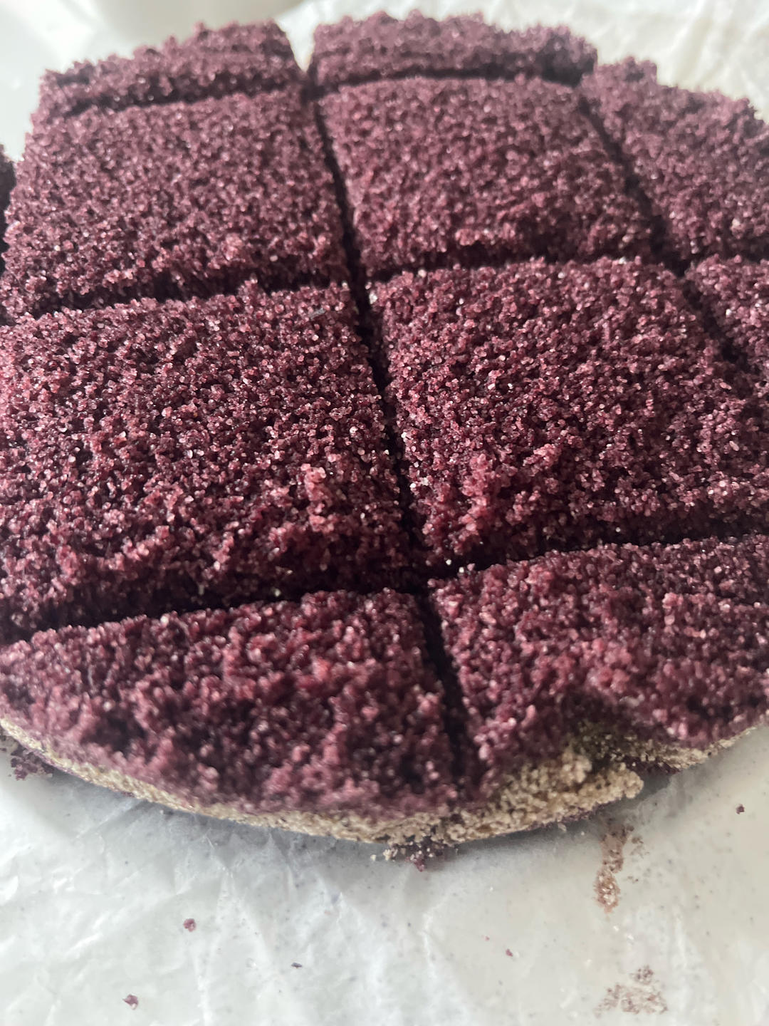 黑米芝麻红糖糕的做法