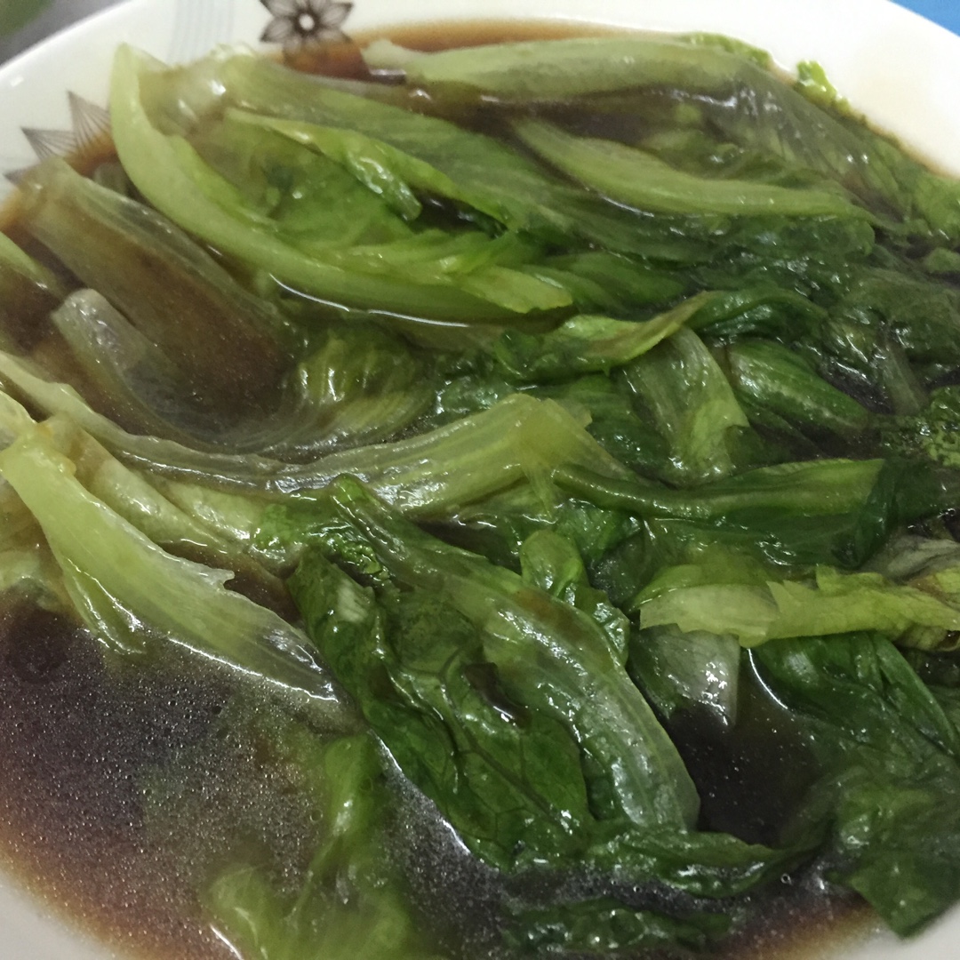 家常菜 蚝油生菜