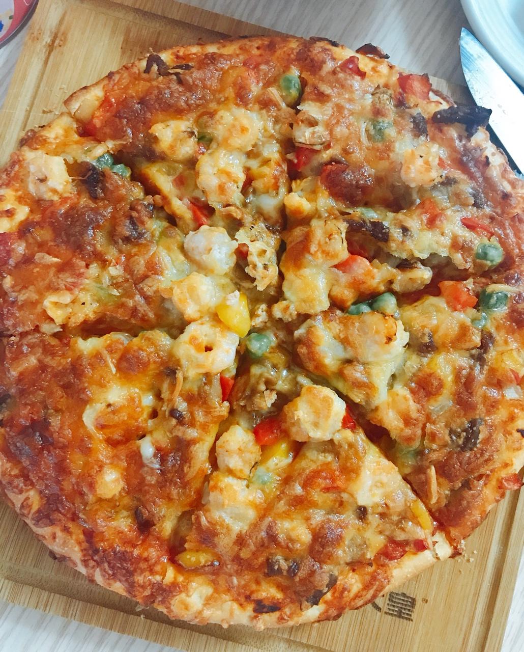 黑椒牛肉厚底披萨