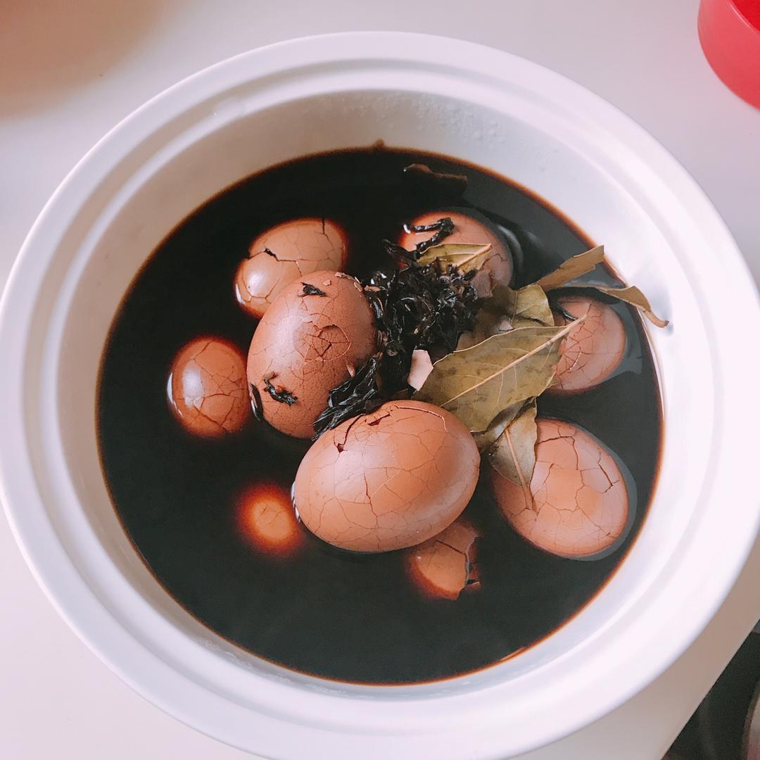 美味的五香茶叶蛋