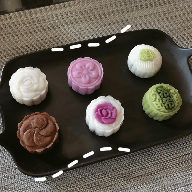 冰皮粉版冰皮月饼