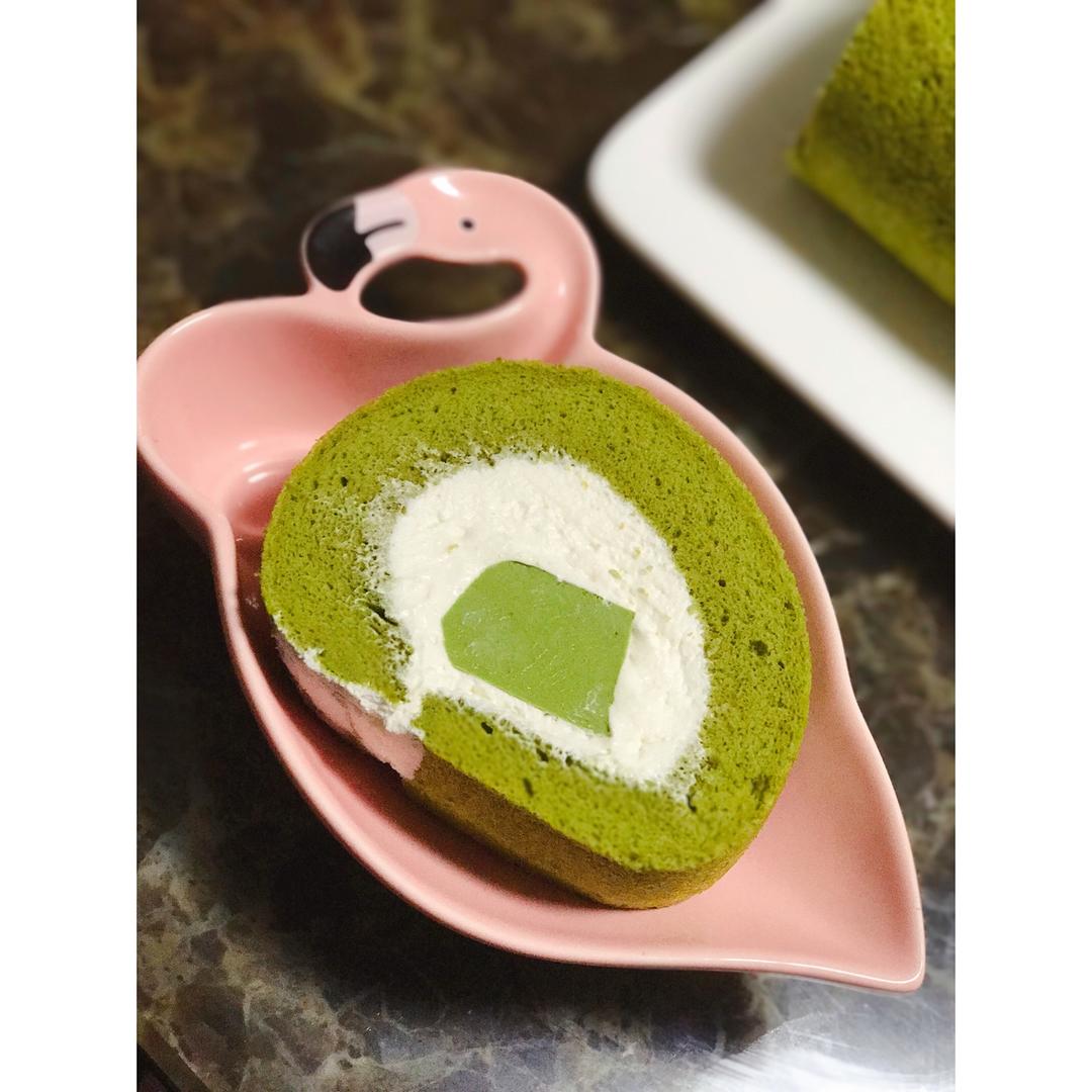 抹茶奶冻