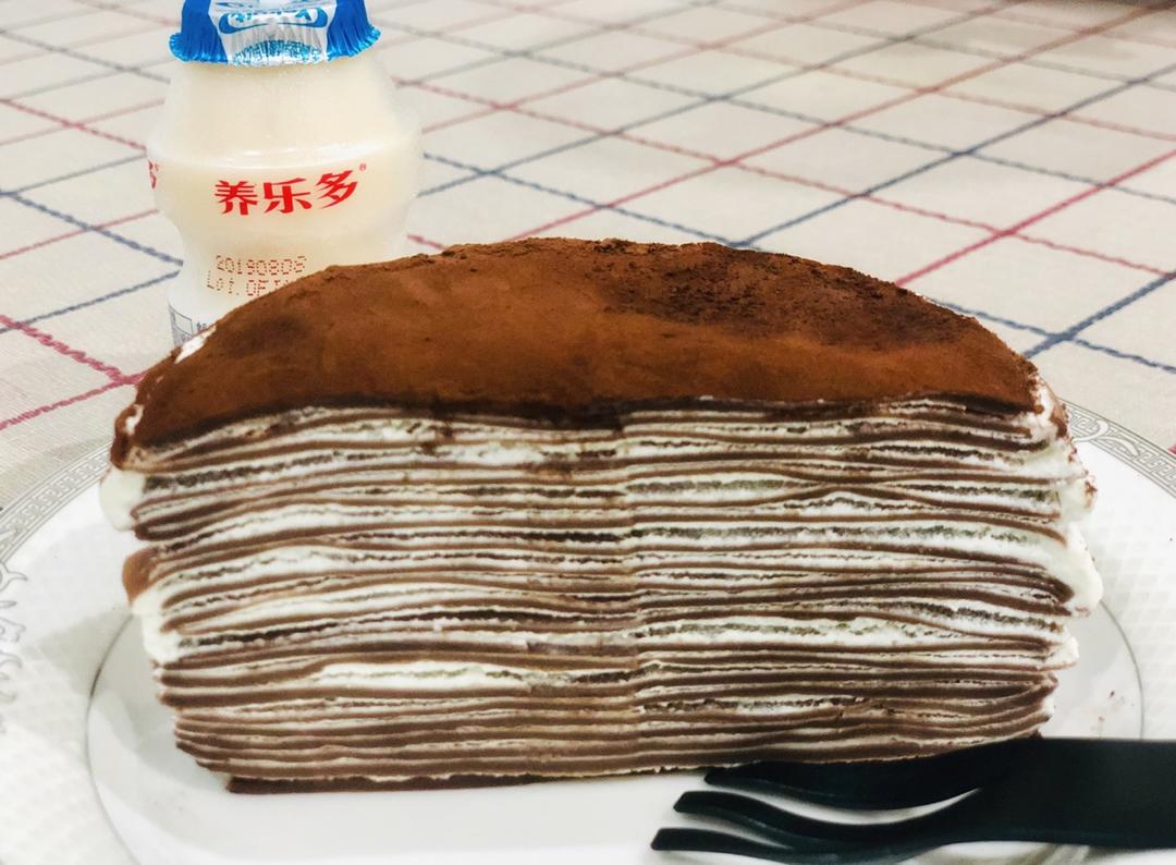 巧克力千层蛋糕