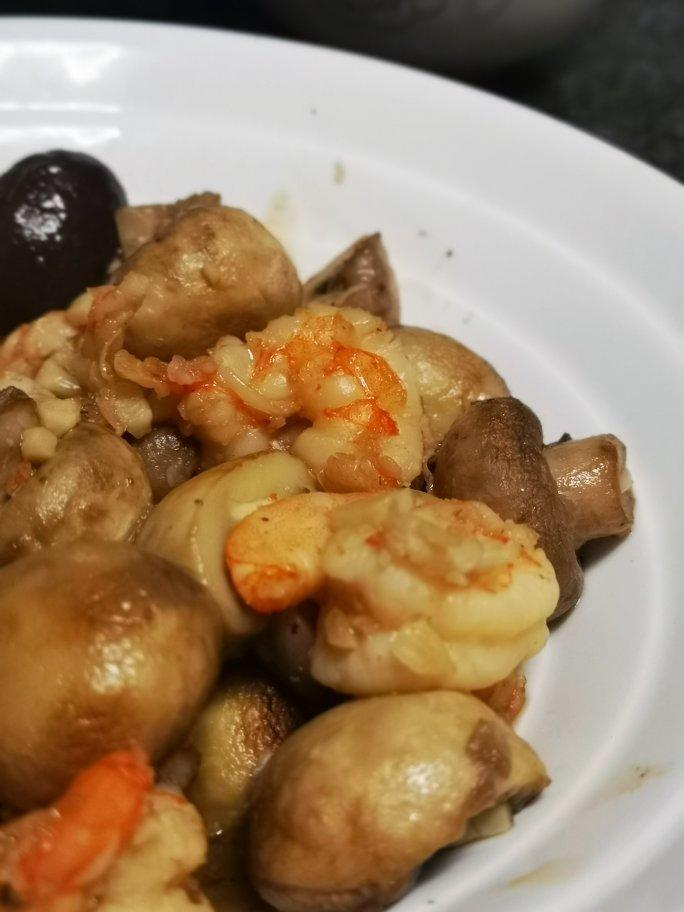 蒜蓉蘑菇虾仁