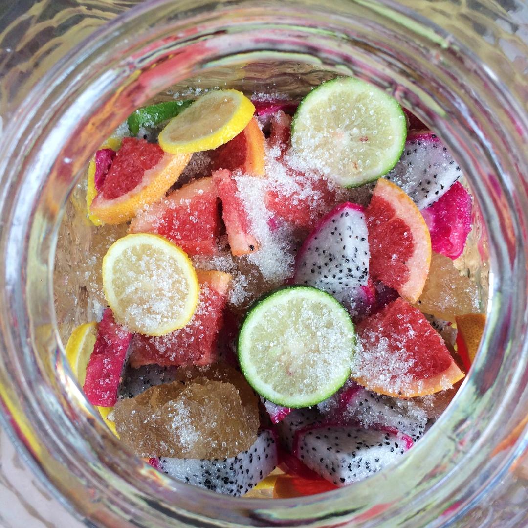 我不是白痴毛做的自制混合水果酵素