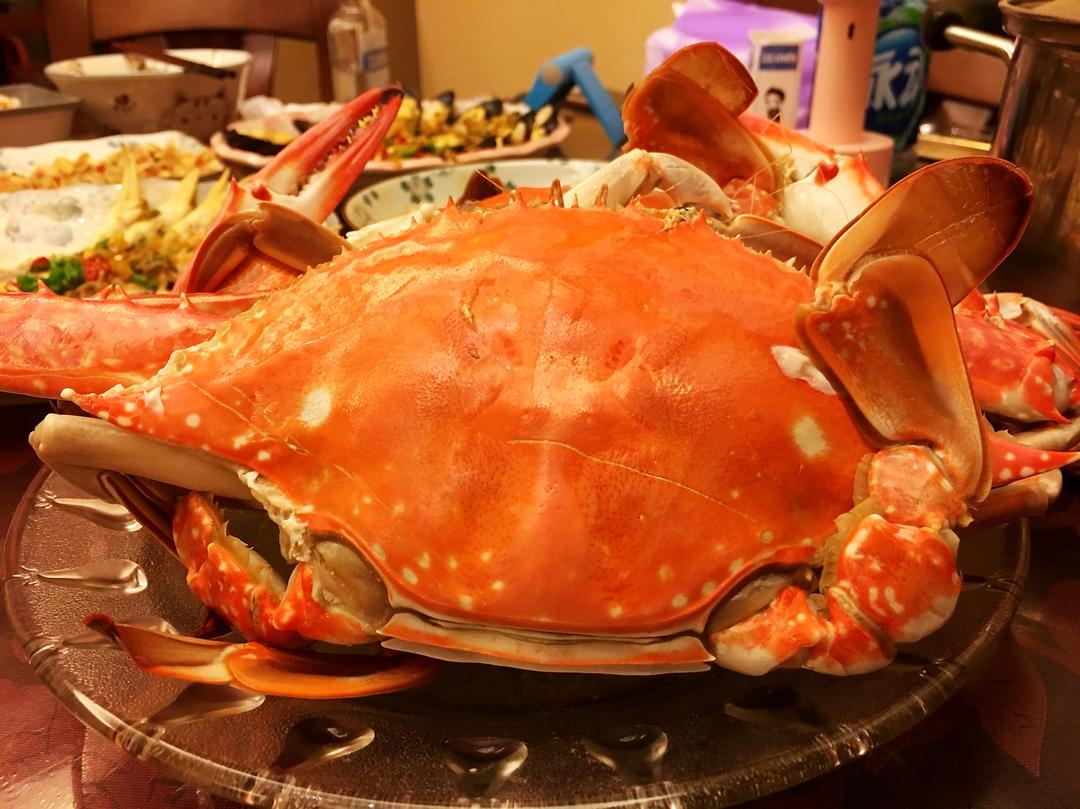 清蒸梭子蟹