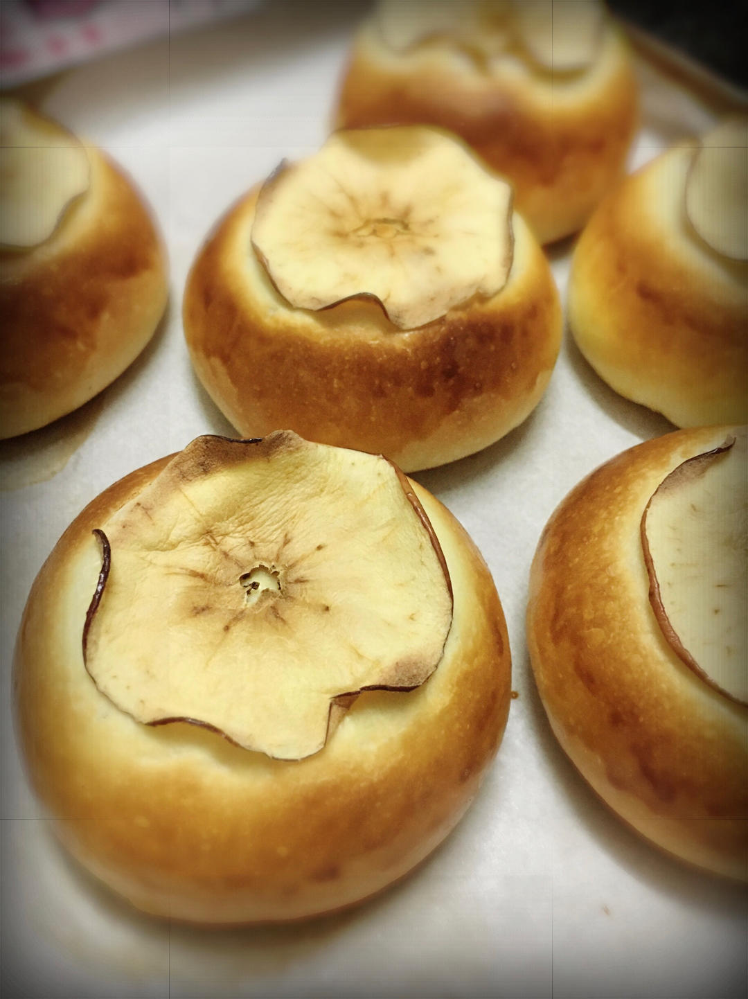 🍎日式苹果面包|高颜值|酸酸甜甜|松软好吃