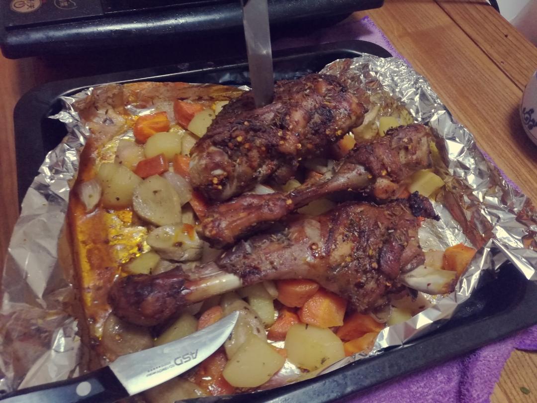 【蒙古族】秘制烤羊腿