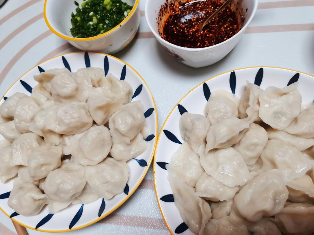 白萝卜豆腐水饺