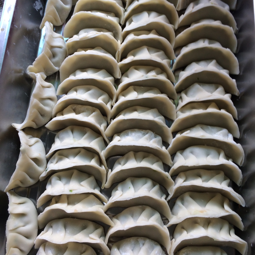 韭菜鸡蛋粉条水饺