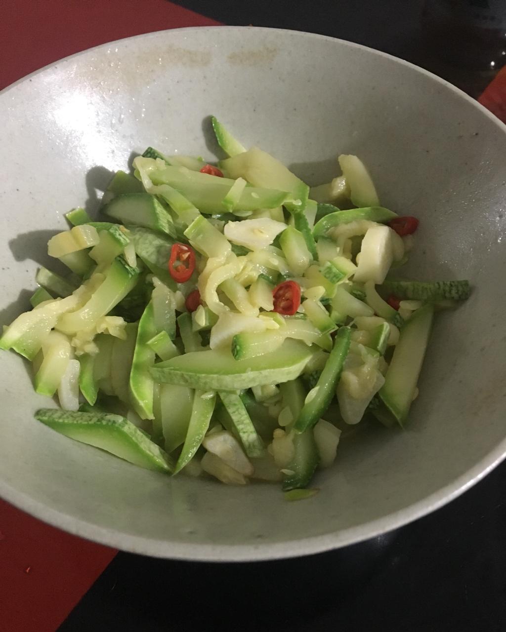 清炒小南瓜