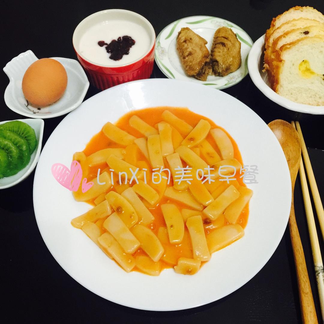 简单版—辣炒年糕❤️