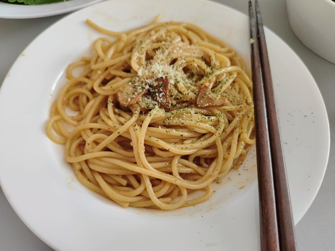 蒜香黄油意面