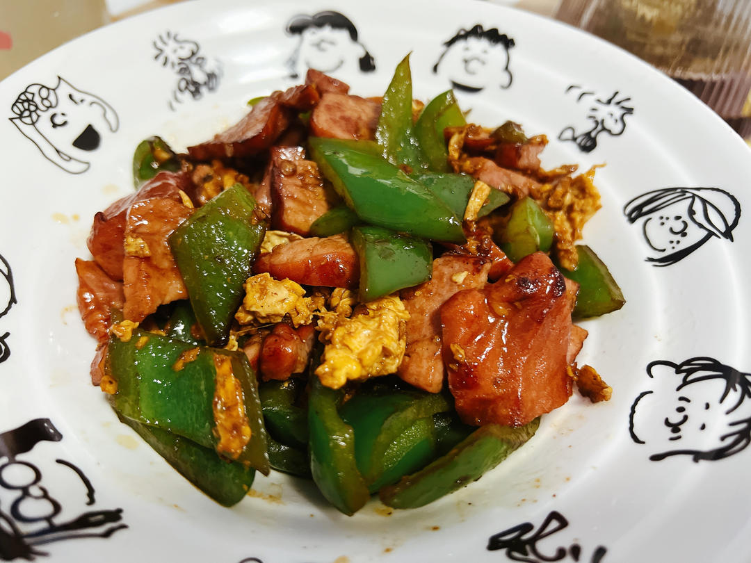 甜椒炒鸡蛋
