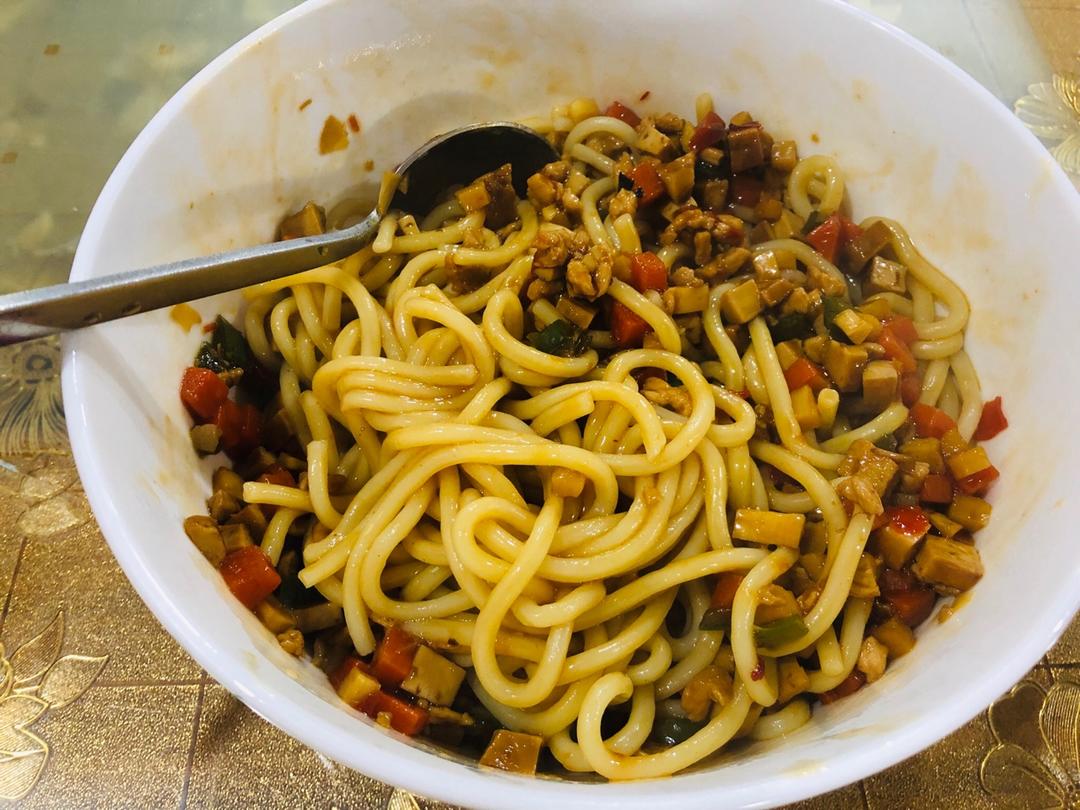 向往的生活黄磊同款多菜码炸酱面