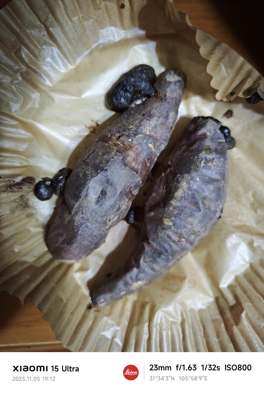 【糯唧唧的烤红薯】糖油四溢皮肉分离外糯里嫩吸溜着吃！