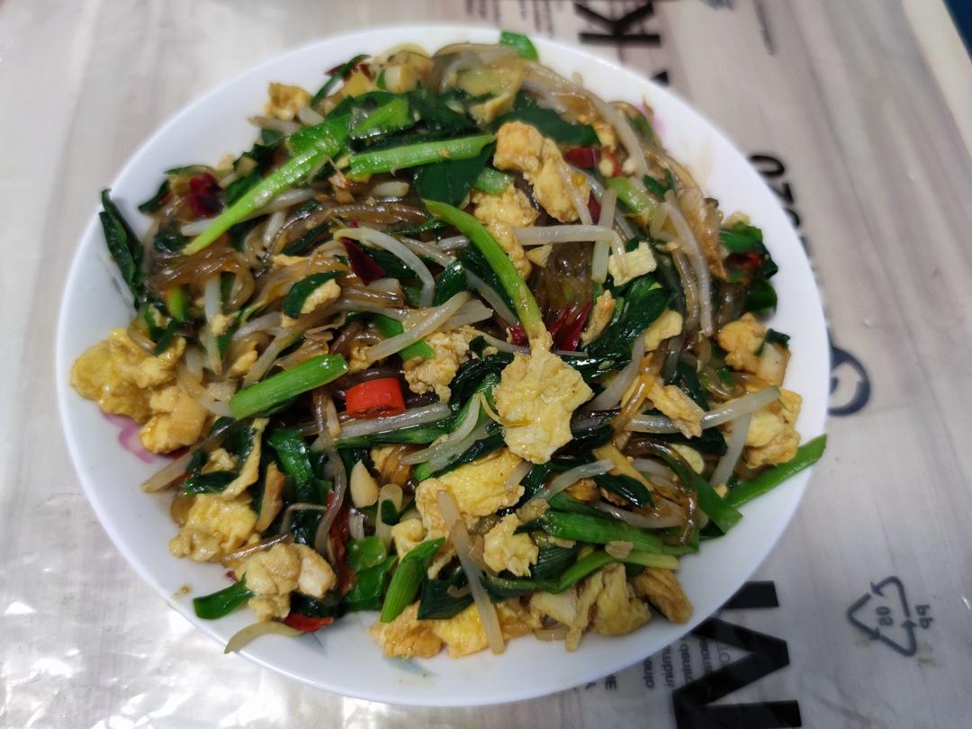 炒合菜～经典的拌饭菜，真的太香了