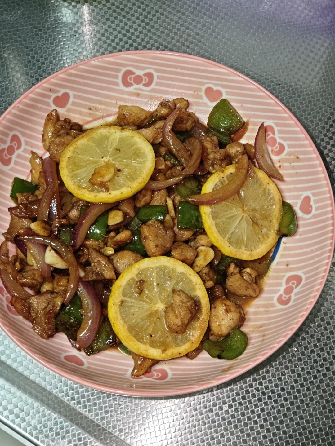 酸辣柠檬鸡腿肉