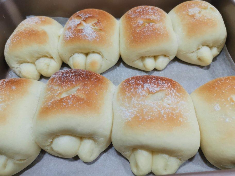 牛奶面包卷 北鼎烤箱食谱