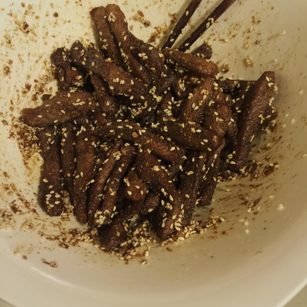 麻辣牛肉干