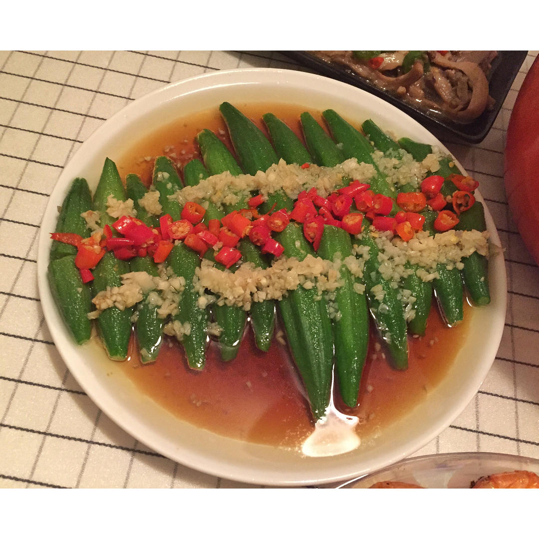 油淋秋葵