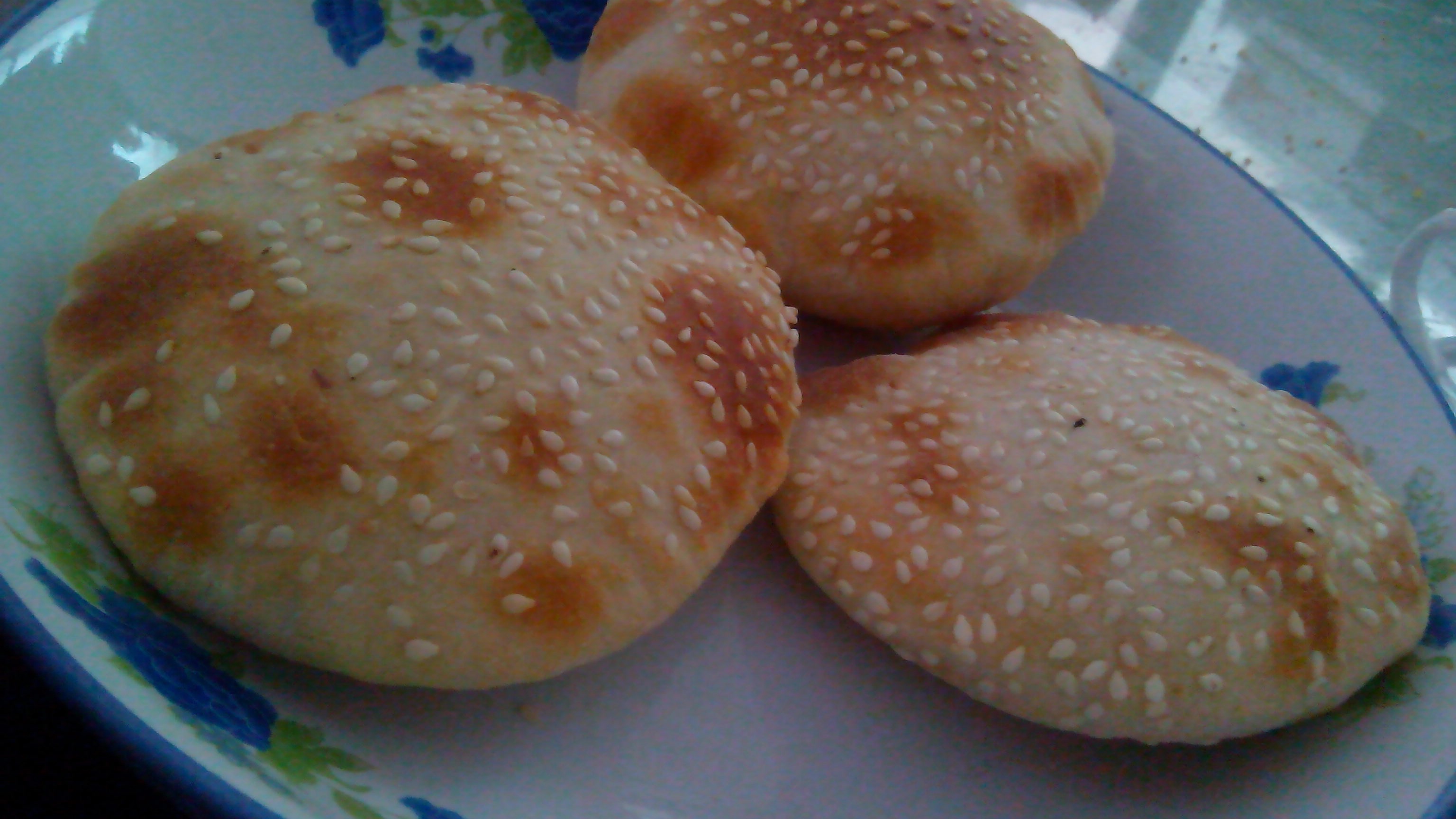 s(⊙o⊙)哦做的烫面空心烧饼