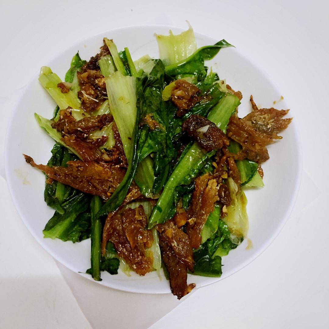 豆豉鲮鱼油麦菜