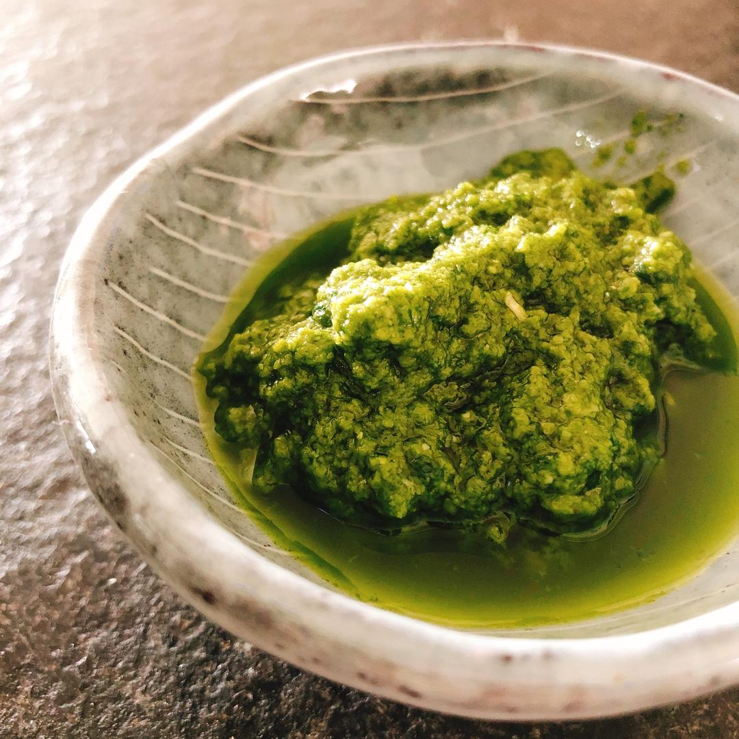 奥莉olee做的意大利青酱pesto