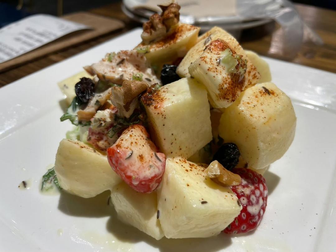 改良的华尔道夫沙拉