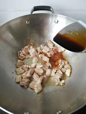 饭饭厨房-第二顿的蒜苔炒肉的做法 步骤4