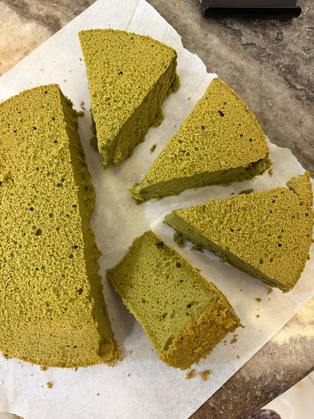 🍵清新治愈抹茶戚风——不容易消泡的秘密