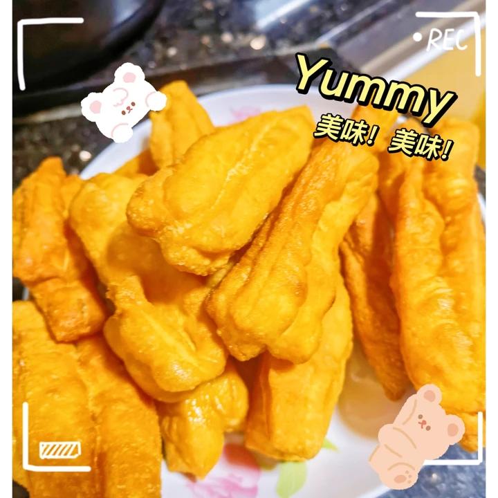 快手早餐～自制油条（酵母版，不含泡打粉、膨松剂）