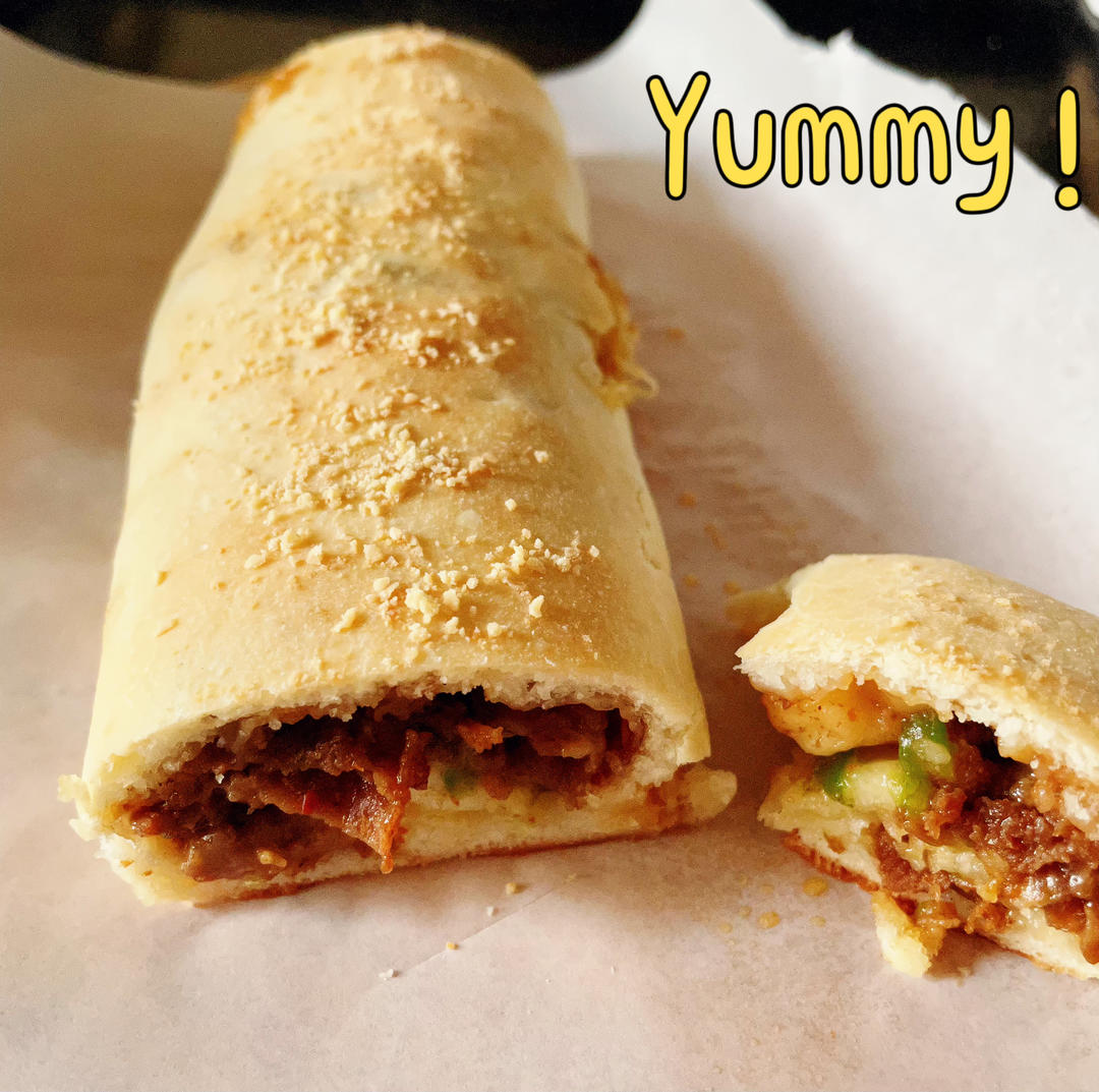 一口沦陷‼️复刻山姆牛肉卷㊙️皮薄馅足爆好吃