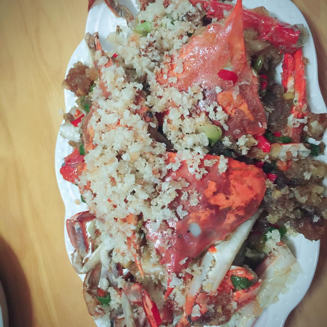 避风塘炒蟹