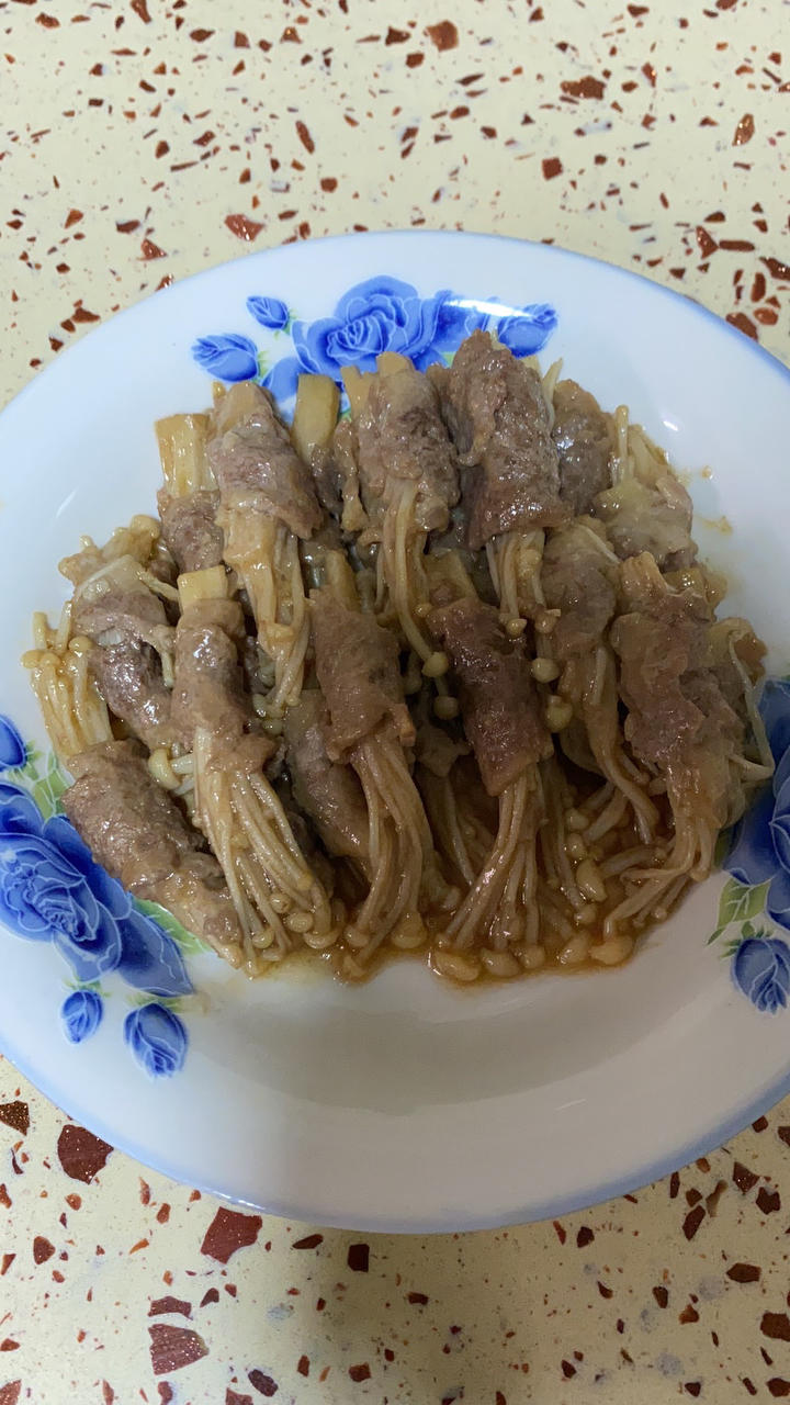 肥牛金针菇卷
