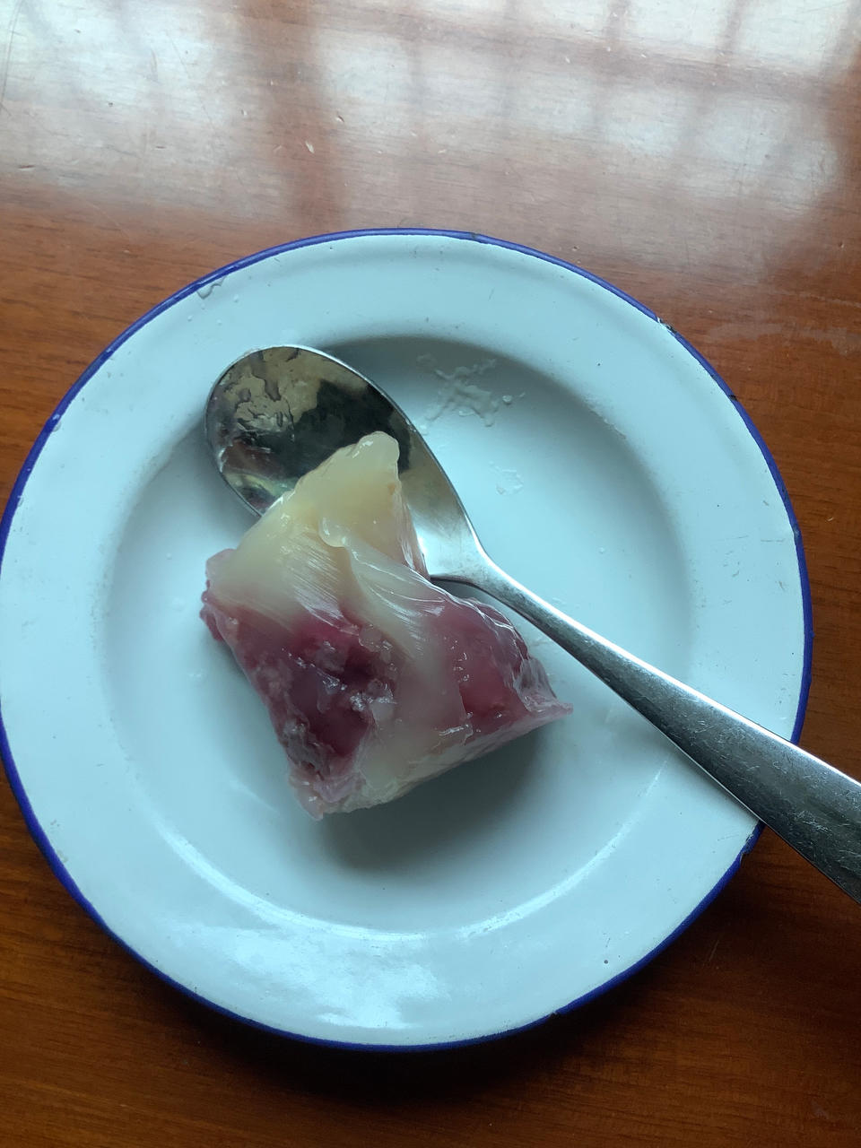 紫薯西米水晶粽
