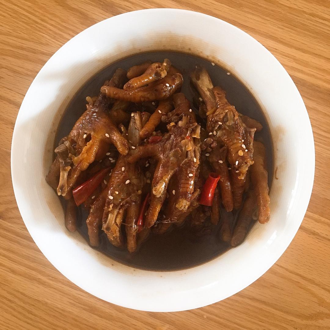 秘制红烧鸡爪